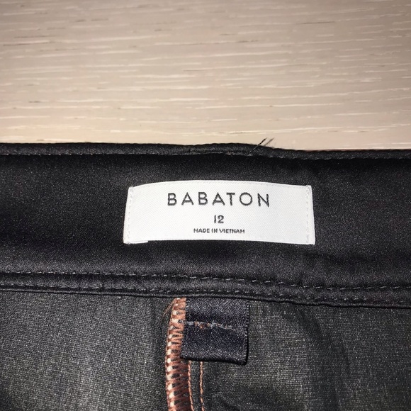 Aritzia Babaton Command Pants High Rise Straight sz 12 - Picture 2 of 7